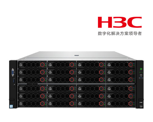新华三/H3C GPU UniServer R5300 G5 4U二路机架式服务器/郑州H3C 8GPU超算服务器